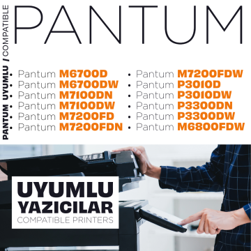 Pantum TL-410 / TL-411X Uyumlu Toner Tozu 1000 GR. / M6700 / M7100 / M7200 / P3010 / P3300 / M6800