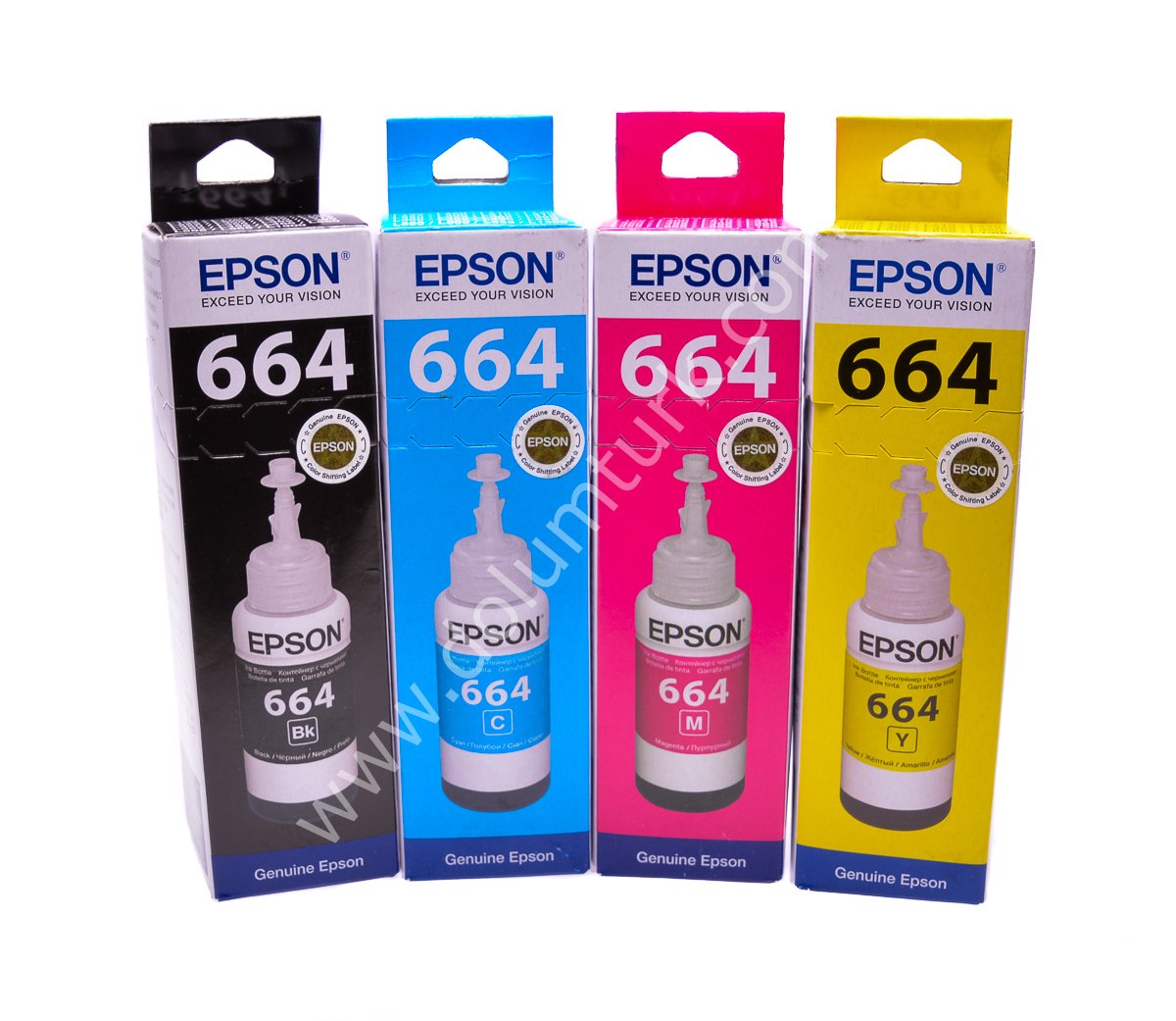 Epson T6641 /T6642 / T6643 / T6644 1 SET Mürekkep Tüpü 70ml