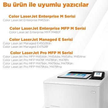 Hp 415A  Muadil Toner Set Çipli - 2'li Avantaj Paket + 1 Siyah Hediye / M455 / M480 / M454 / M478 / M479