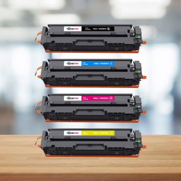 Hp 415A  Muadil Toner Set Çipli - 2'li Avantaj Paket + 1 Siyah Hediye / M455 / M480 / M454 / M478 / M479