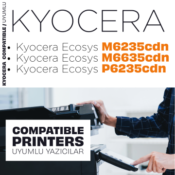 Kyocera TK-5280 Muadil Toner Set/ Ecosys M6235cidn / M6635cidn / P6235cdn
