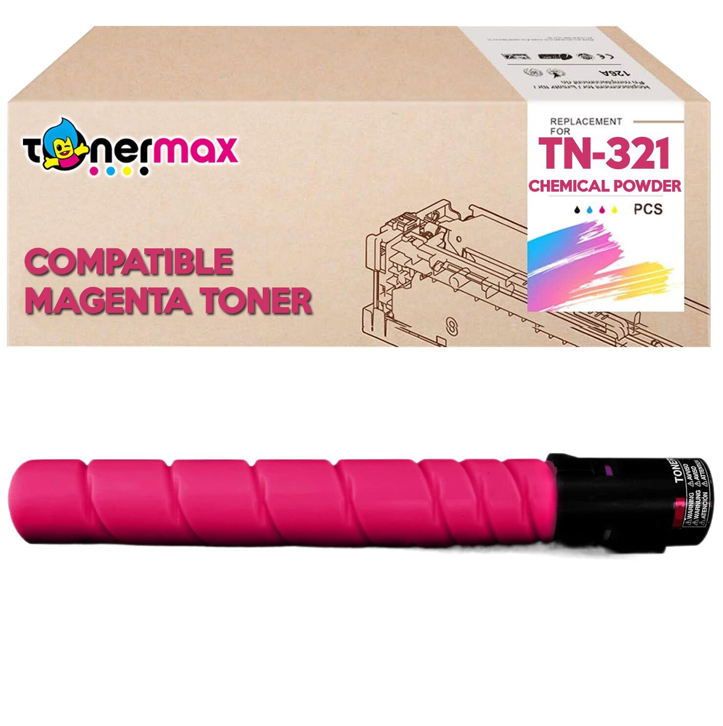 Develop TN-321 Muadil Toner Kırmızı/ İneo +224 / 284 / 364