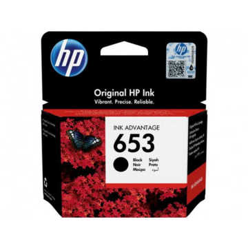 Hp 653 3YM75AE Siyah Orjinal Kartuş / Hp Deskjet 6075 / 6475