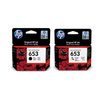 Hp 653 3YM75AE / 3YM74AE Avantaj Paket Orjinal Kartuş / Hp Deskjet 6075 / 6475