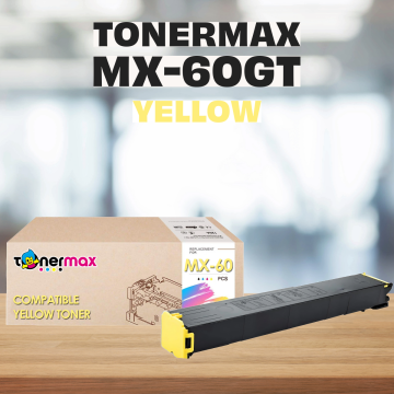 Sharp MX-60GTYA Sarı Muadil Toner / MX-3050/3550/4050/5050