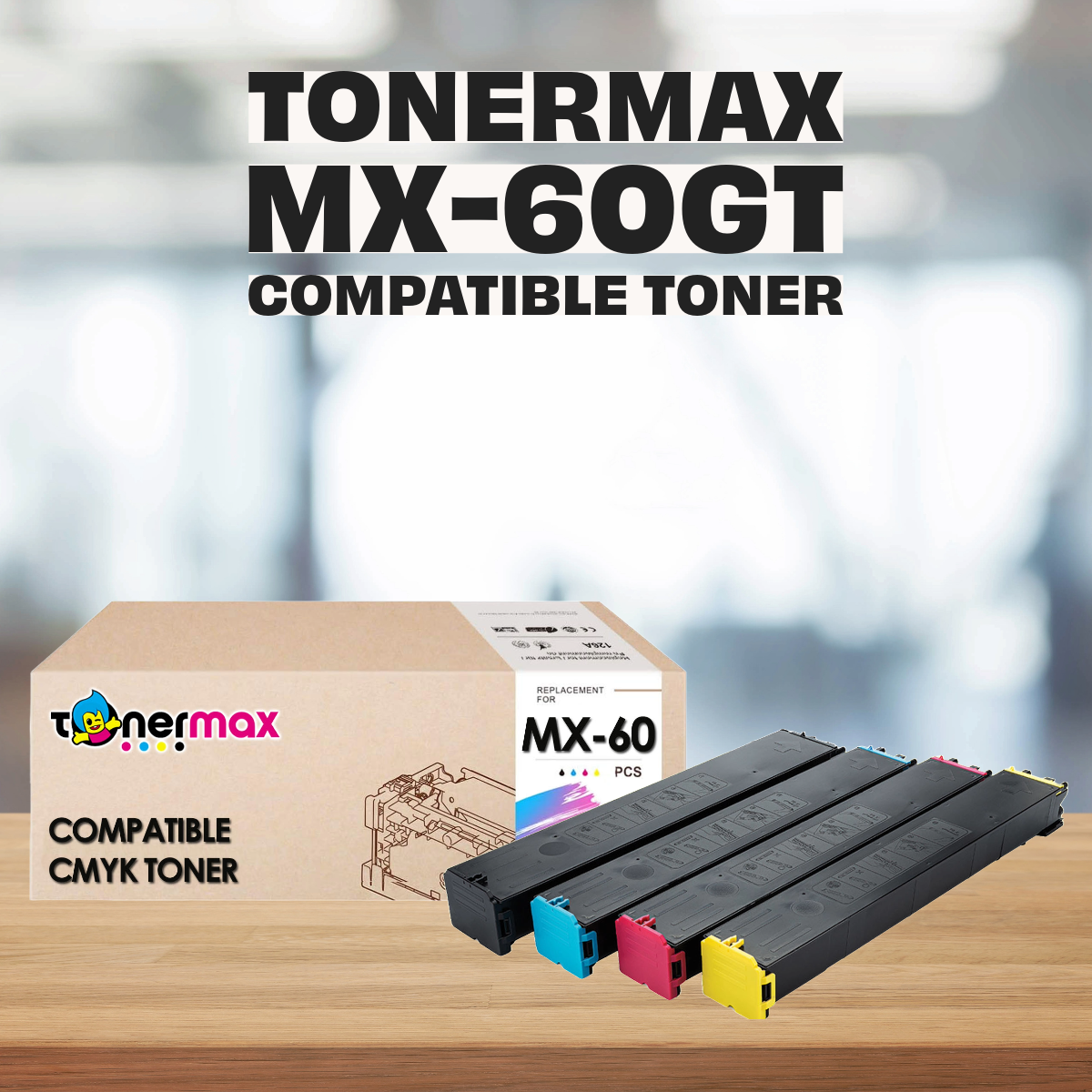 Sharp MX-60GT Set Muadil Toner / MX-3050/3550/4050/5050