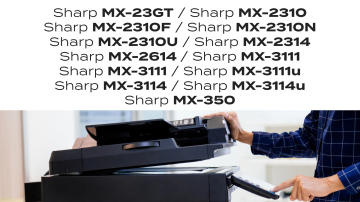 Sharp MX-23GTBA Siyah Muadil Toner / MX2310 / MX2314 / MX2614 / MX3111 / MX3114