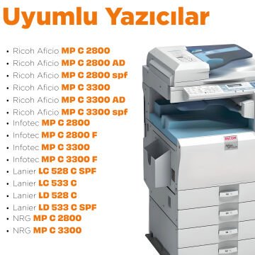 Ricoh Aficio MPC-2800  Toner Tozu Set/ MPC3300