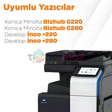 Konica Minolta DR-311 Muadil Drum Ünitesi Mavi / Bizhub  C220 / Bizhub C280 / Bizhub C360