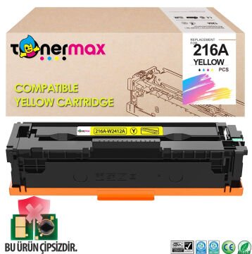 Hp 216A W2412A Sarı Muadil Toner ÇİPSİZ / M155nw / M182n / M183fw