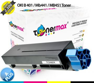 Oki B401 / MB411 / MB441 / MB451 / 44992404 A Plus Muadil Toneri