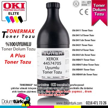 Oki B411 Toner Tozu 250GR./ B431 / MB471 / MB471 / MB491