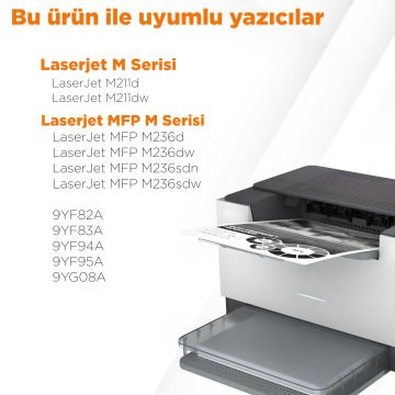 Hp 136A-W1360A Muadil Toner - Çipli/ M211 / M236