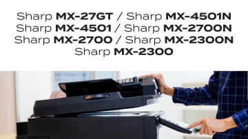 Sharp MX-27GT Muadil Toner Sarı/ MX2300 / MX2700 / MX4501