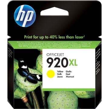 HP 920XL CD974A Yüksek Kapasite Sarı Orjinal Kartuşu , HP Officejet 6000 / 6500 / 6500A / 7000 / 7500 / 7500A Yüksek Kapasite Sarı Orjinal Kartuşu