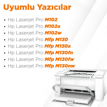 Hp 17A / CF217A / M102 / M130 Muadil Toneri - ÇİPLİ