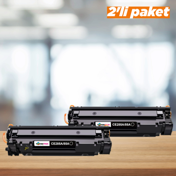 Hp CE285A Muadil Toner 2'li Paket/ P1102 / M1122 / M1212NF / M1132