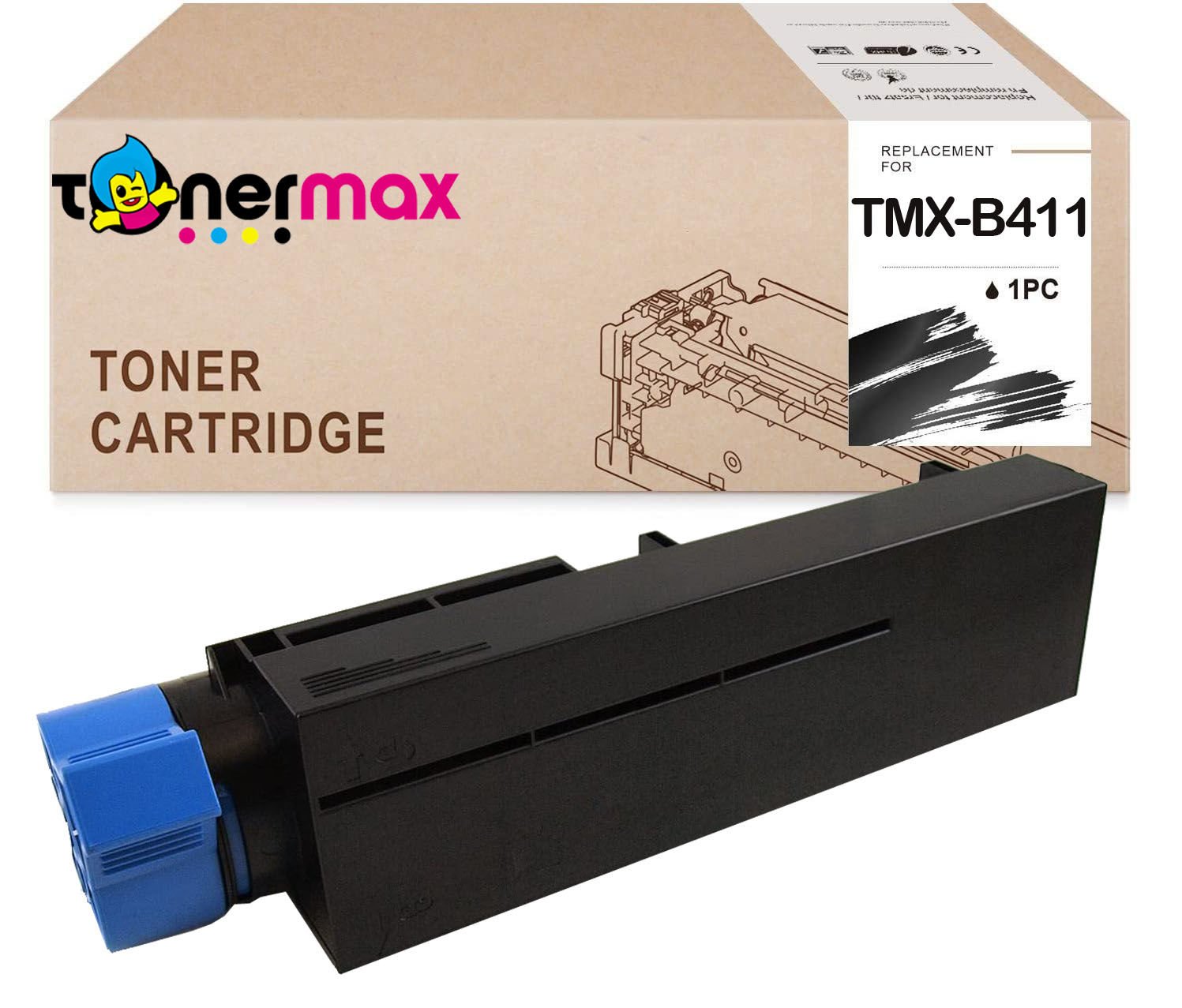 Oki B411 / B431 / MB461 / MB471 / MB471 / MB491 / 44574705 Muadil Toner