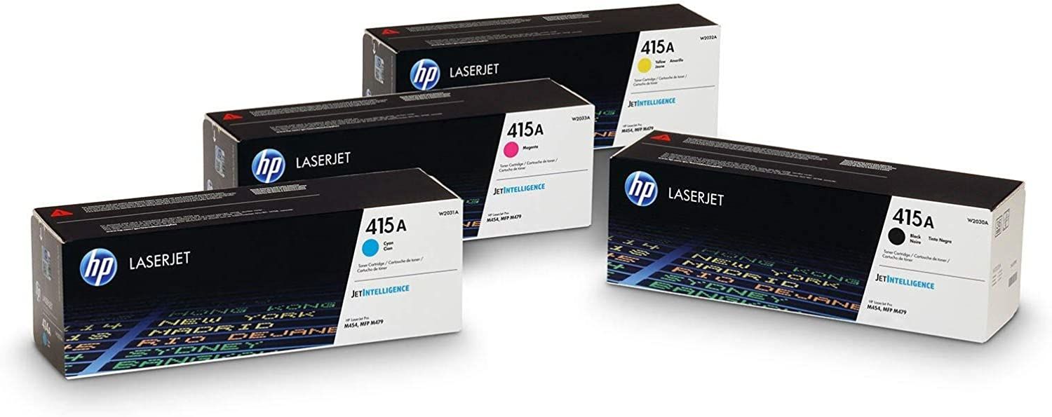 Hp 415A / W2030A / W2031A / W2032A / W2033A Orjinal Toner Set/ M455 / M480 / M454 / M478 / M479