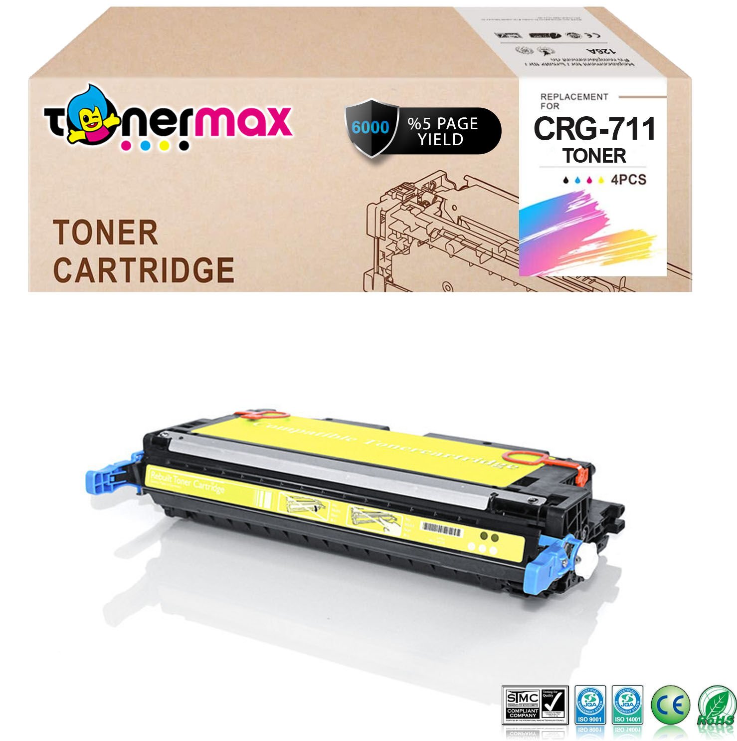 Canon CRG-711 Muadil Toner Sarı/ MF-9170 / MF-9220 / MF-9280 / LBP-5300 / LBP-5360