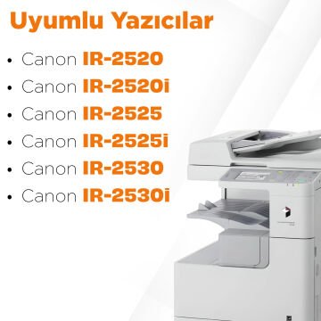 Canon C-EXV33 Toner Tozu 1000GR./ IR2520 / IR2520i / IR2525 / IR2525i / IR2530 / IR2530i