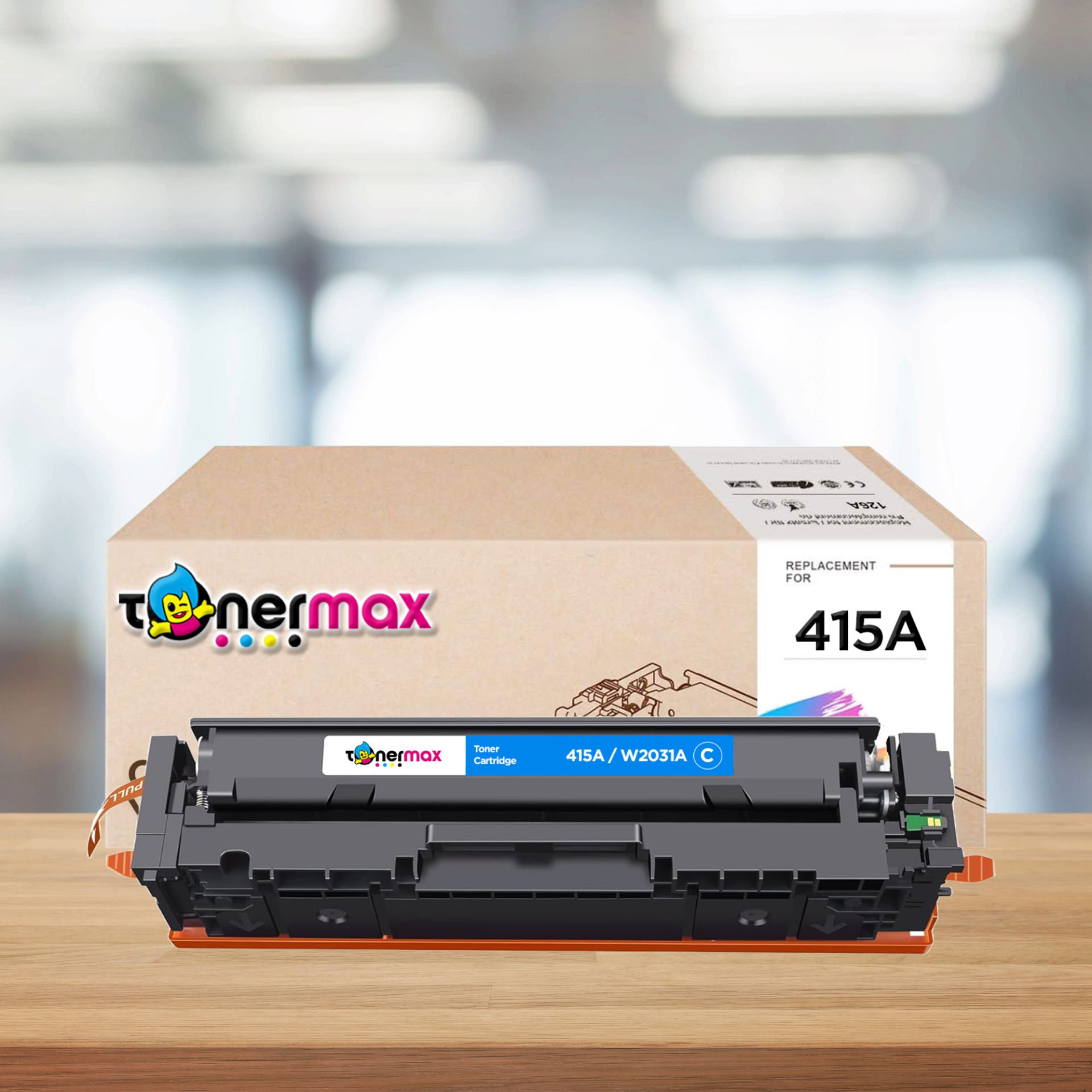 Hp 415A W2031A Muadil Toner Mavi - Çipli / M455 / M480 / M454 / M478 / M479