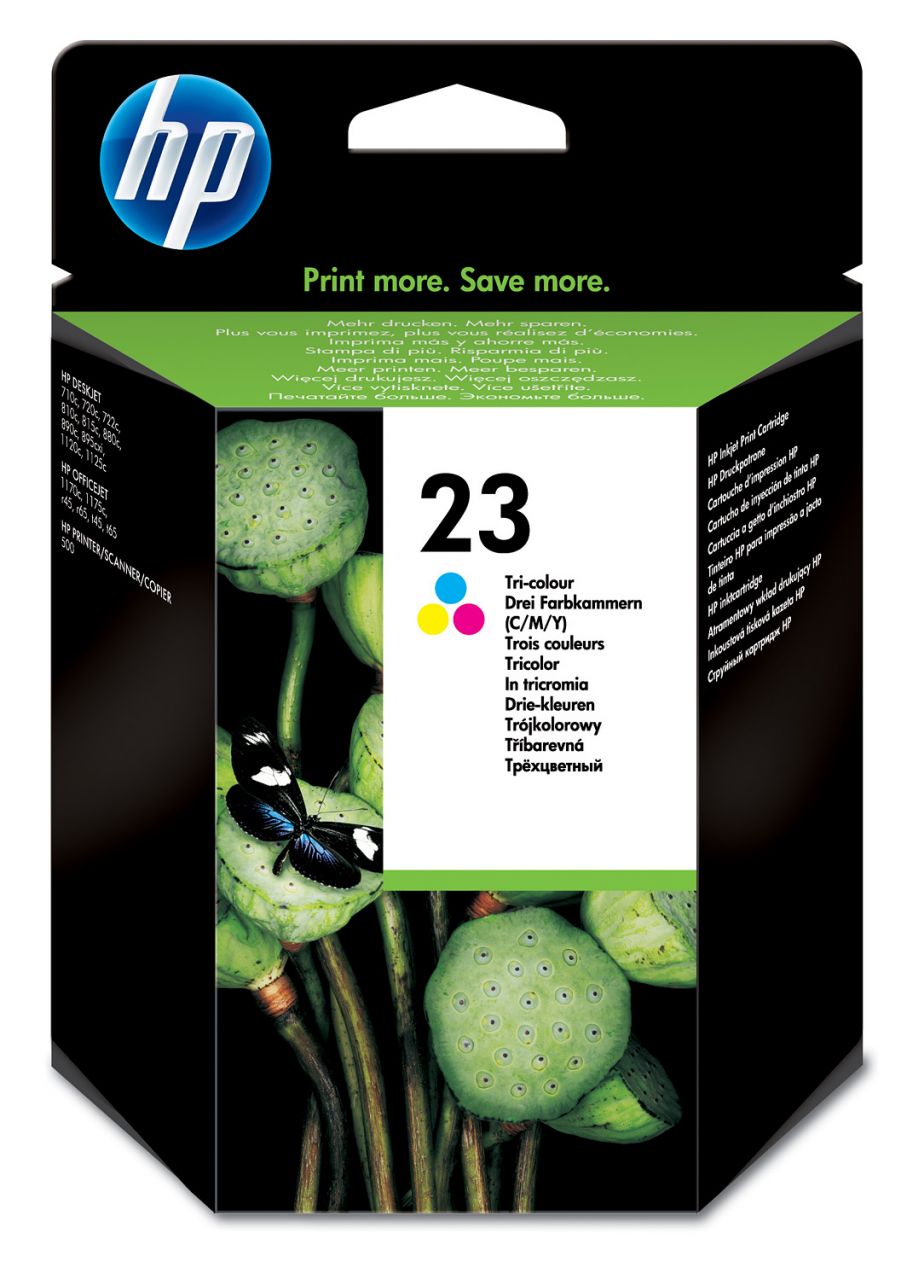 Hp 23 C1823D CMY Orjinal Renkli Kartuş