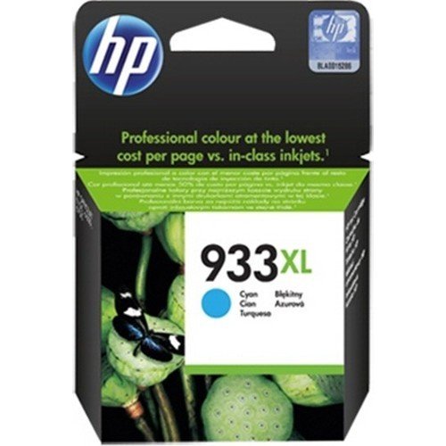 HP 933XL CN054AE Mavi Orjinal Kartuş / HP Officejet 6100 / 6500 / 6600 / 6700 / 7110 / 7610 / 7612 Yüksek Kapasite Orjinal Mürekkep Kartuşu