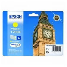 Epson T7034L Sarı Orjinal Kartuş