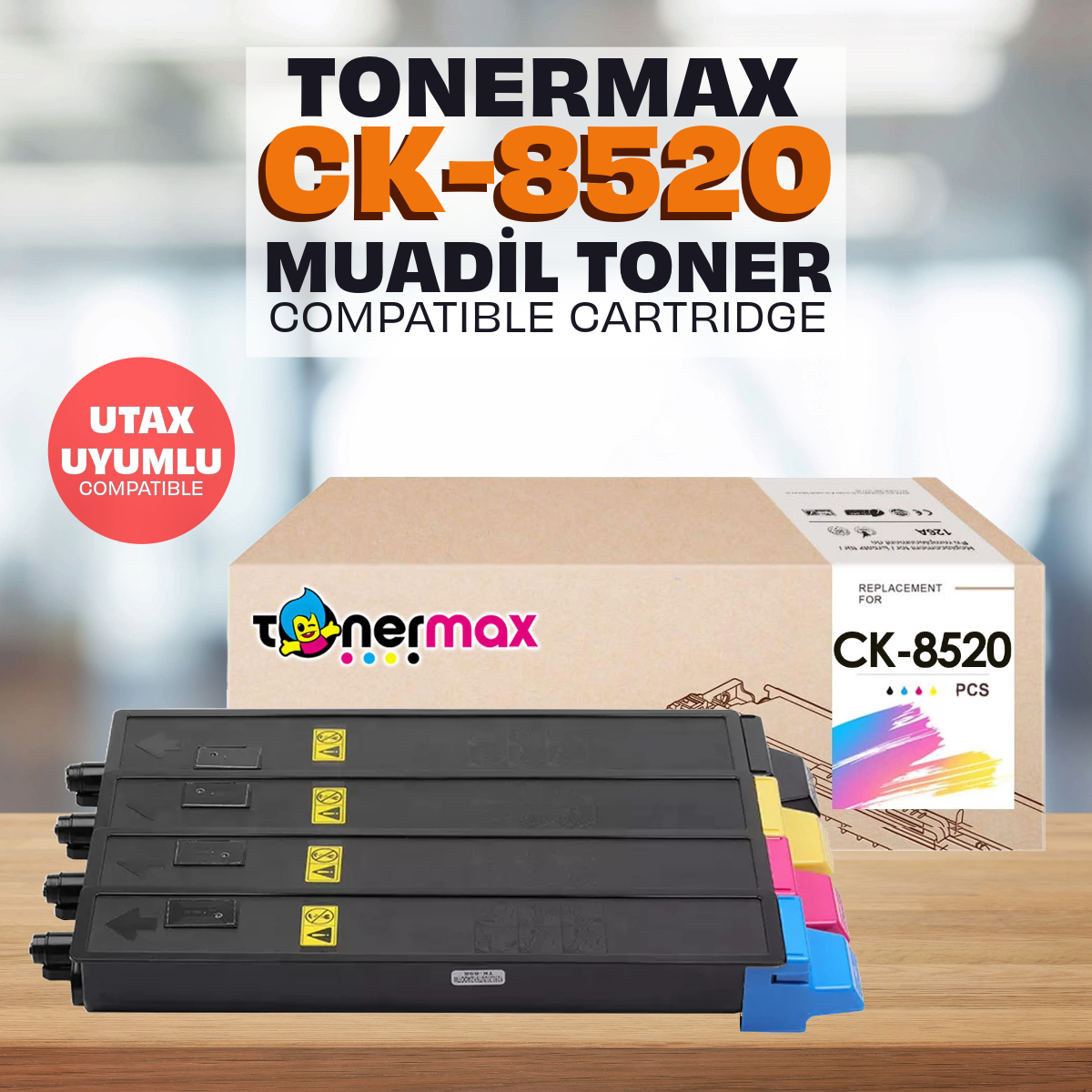 Utax CK-8520 Muadil Toner Set / P C2480i / P-C2480i