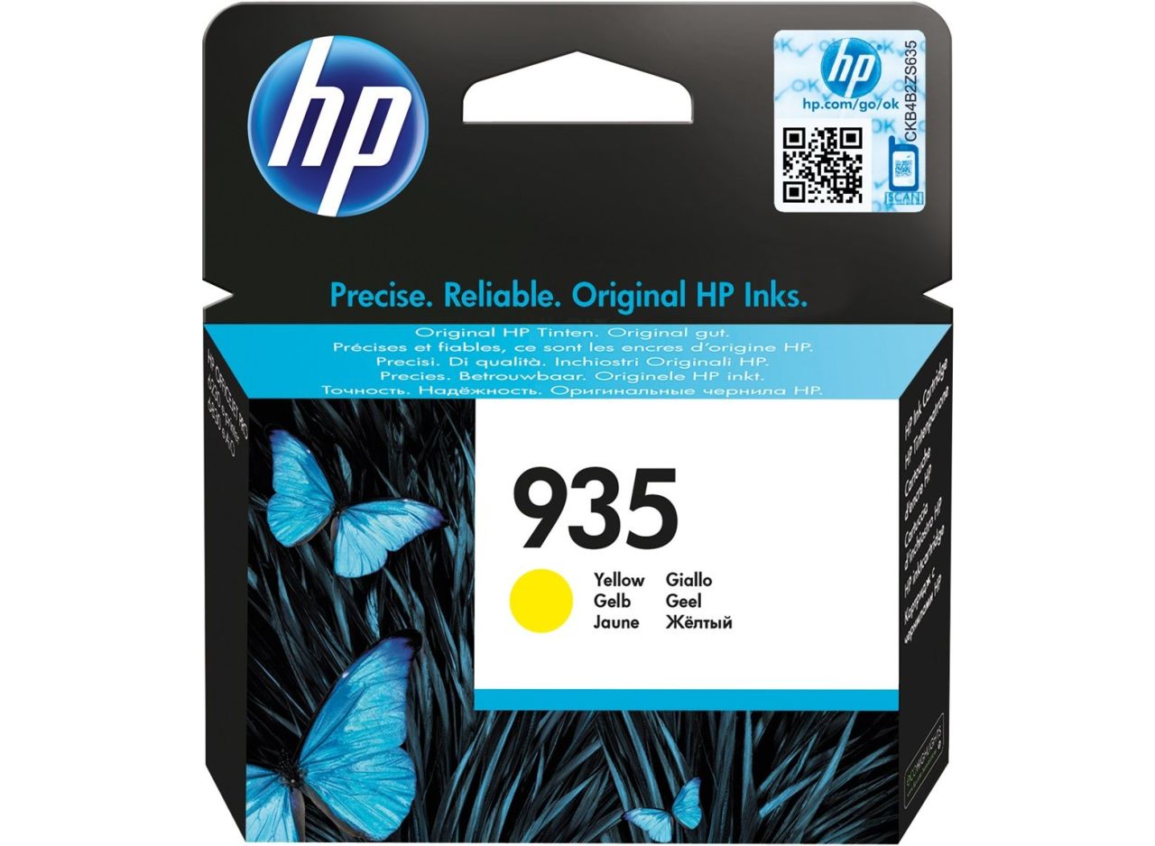 HP 935 C2P22A Sarı Orjinal Kartuş , Hp Officejet Pro 6230 / 6830 Orjinal Kartuş