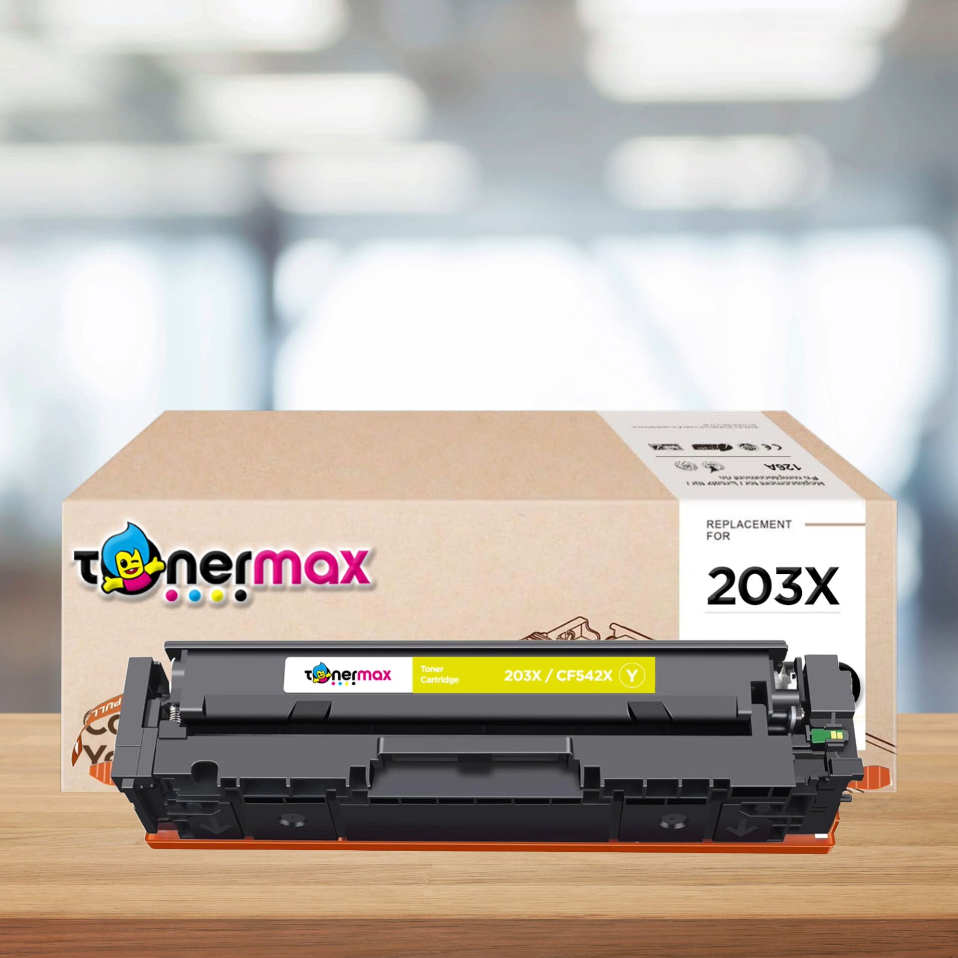 Hp 203X CF542X Muadil Toner Sarı / Pro M254 / M280 / M281