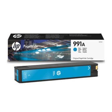HP 991A M0J74AE / PageWide Pro 750 / 772 / 777 Mavi Orjinal Kartuş