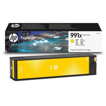 HP 991X M0J98AE / PageWide Pro 750 / 772 / 777 Sarı Orjinal Kartuş