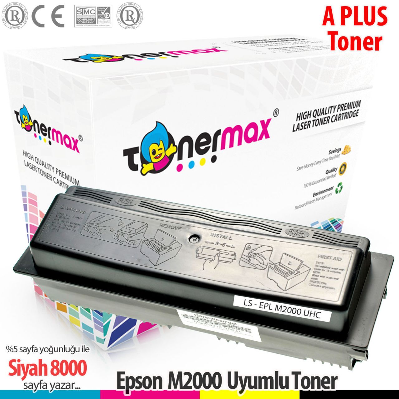 Epson S050435 / M2000 A Plus Muadil Toneri