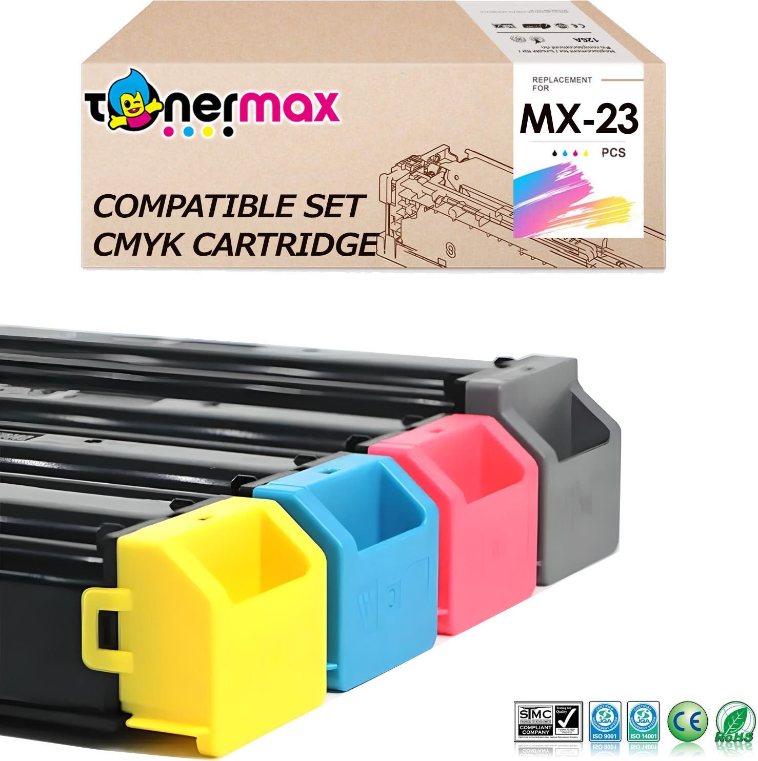 Sharp MX-23GT Set Muadil Toner / MX2310 / MX2314 / MX2614 / MX3111 / MX3114