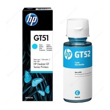 Hp GT52 M0H54AE Mavi Orjinal Şişe Mürekkep/ DeskJet GT-5810 / GT-5820