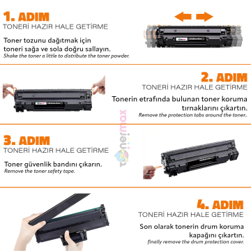 Hp CE285A / P1102 / M1212 / M1132 Muadil Toneri - AA Plus