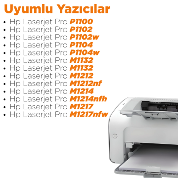 Hp CE285A / P1102 / M1212 / M1132 Muadil Toneri - AA Plus