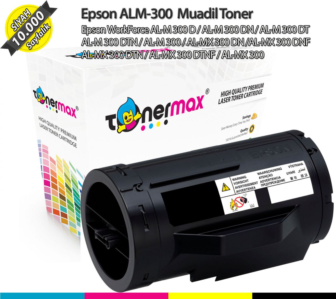 Epson AL-M300 / AL-MX300 Yüksek Kapasiteli Muadil Toneri