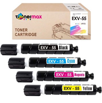 Canon C-EXV-55 Muadil Toner Set / IR-C256İ / IRC356İ/ IRC356P