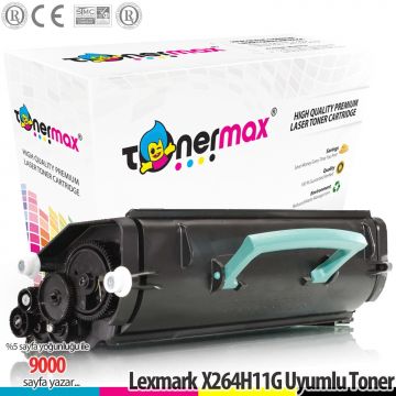 Lexmark X264 / X262 / X364 / X363 / X264G11G Muadil Toner
