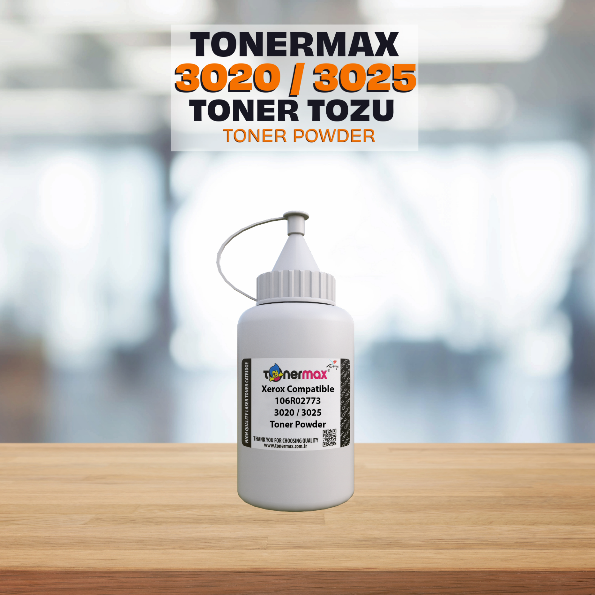 Xerox Phaser 3020 / 3025 Toner Tozu 250GR.