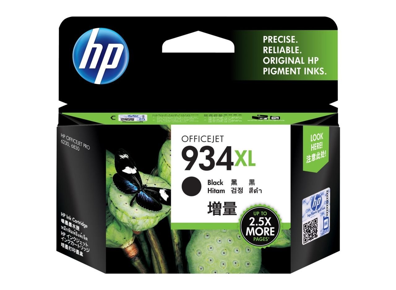 HP 934XL C2P23A Siyah Kartuş , Hp Officejet Pro 6230 / 6830 Orjinal Kartuş