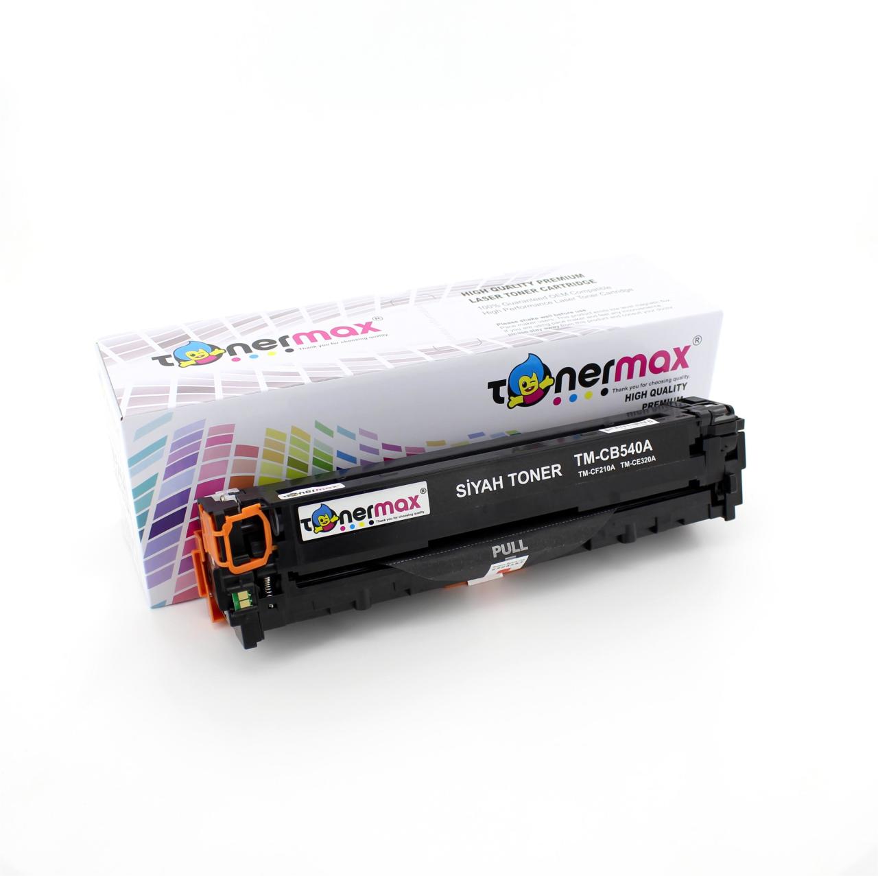 HP 128A CE320A Siyah Muadil Toner Takım - A Plus / CM1415 / CP1525