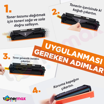 Hp 131A - CF210A Muadil Toner Takım 2'li Set Siyah Hediye