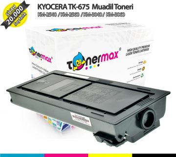 Kyocera TK-675 / KM3040 / KM3060 / KM2540 / KM2560 Muadil Toner