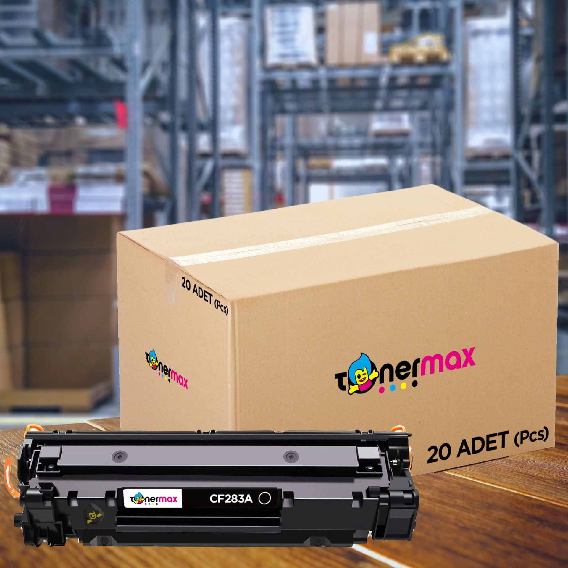 Hp 83A / CF283A Muadil Toner 1 Koli / 20 Adet / M201 / M125 / M225 / M127