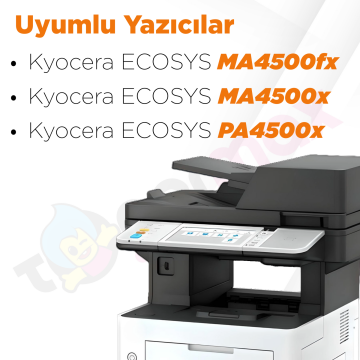 Kyocera TK-3400 Muadil Toner 2'li Avantaj Paket / ECOSYS MA4500fx / ECOSYS MA4500x / PA4500x