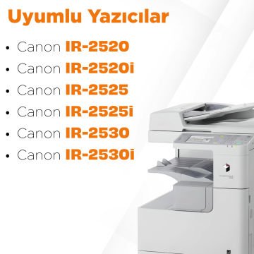 Canon C-EXV33 Muadil Toneri 2'li Paket / IR2520 / IR2520i / IR2525 / IR2525i / IR2530 / IR2530i